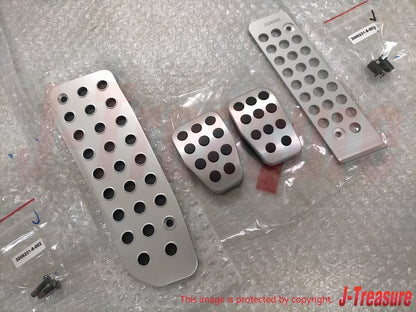 MAZDA MX-5 MX5 MIATA ND ROADSTER ND5RC Genuine Aluminum Pedal & Footrest Set OEM
