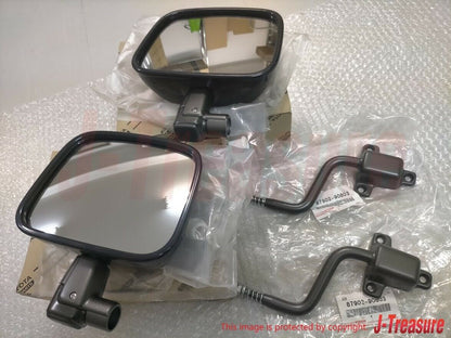 TOYOTA LAND CRUISER FJ40 FJ45 FJ43 HJ47 Genuine Door Mirror & Arm RH LH Set OEM