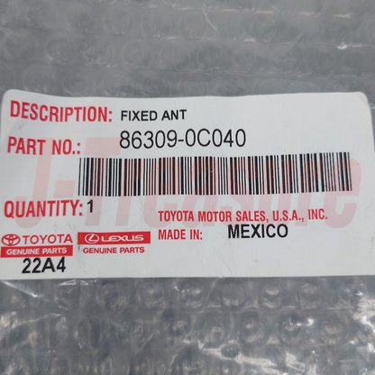 TOYOTA TUNDRA GSK50 UCK50 2007-2013 Genuine Pillar Antenna Pole 86309-0C040 OEM