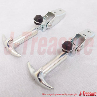 TOYOTA LAND CRUISER FJ40 BJ40 '71-84 Genuine Hood Catch Sub Assy x2 Set OEM