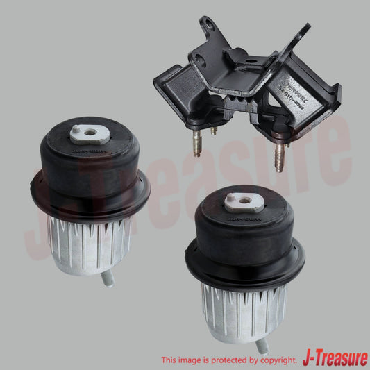 LEXUS IS250/C GSE20 '06-11 Genuine Engine Mounting Front(x2) & Rear Set MT 2WD