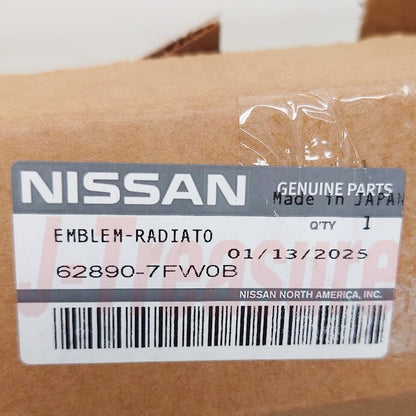 NISSAN KICKS 2024 Genuine Front Grille Radar Emblem 62890-7FW0B OEM