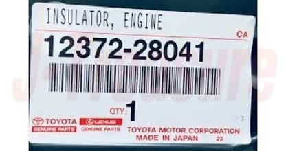 TOYOTA RAV4 ACA21 01-05 Genuine 1AZ-FSE Engine Mounting Insulator LH 12372-28041