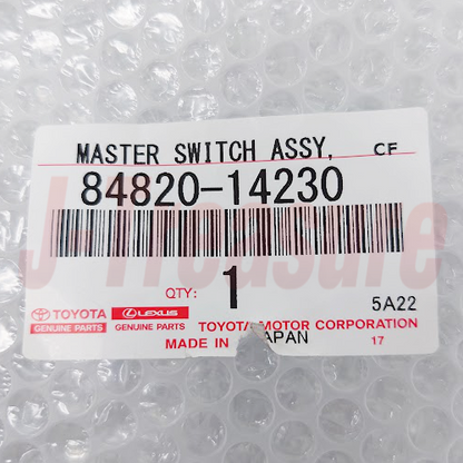 TOYOTA SUPRA JZA80 RHD Genuine Power Window Master Switch Window Regulator OEM