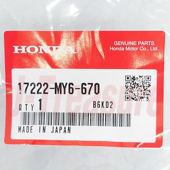 HONDA XR650L '93-09 '12-25 Genuine Air Cleaner Tube & Holder Plate Set OEM
