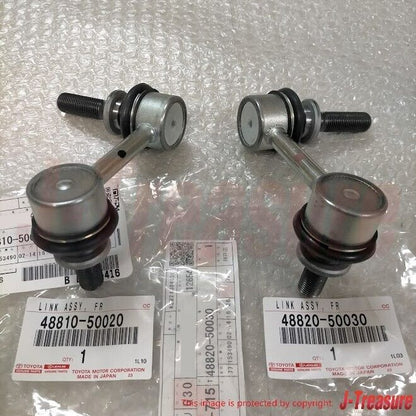 TOYOTA LS460 LS460L 07-17 Genuine Front Suspension Stabilizer Link RH LH Set OEM