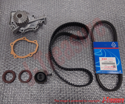 SUZUKI CARRY TRUCK DD51T 92-99 Genuine Timing Belt & Tensioner 6-piece set OEM