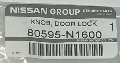 NISSAN DATSUN 1200 B10 B110 B120 Genuine Door Lock Knob 80595-N1600 x2 Set OEM
