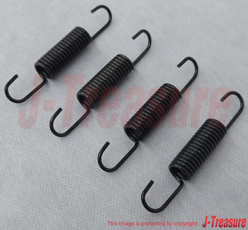 SUZUKI RM250 1976-1981 Genuine Muffler Spring 09443-11002 x4 Set OEM
