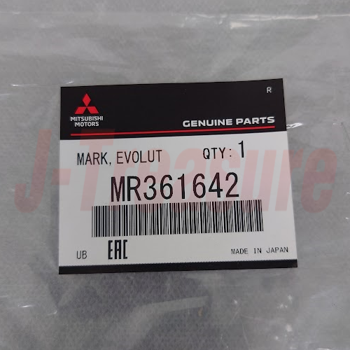 MITSUBISHI PAJERO V55W 1997 Genuine Front Door Evolution Mark Decal MR361642 OEM