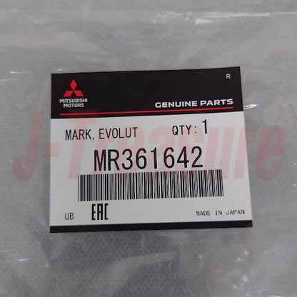 MITSUBISHI PAJERO V55W 1997 Genuine Front Door Evolution Mark Decal MR361642 OEM