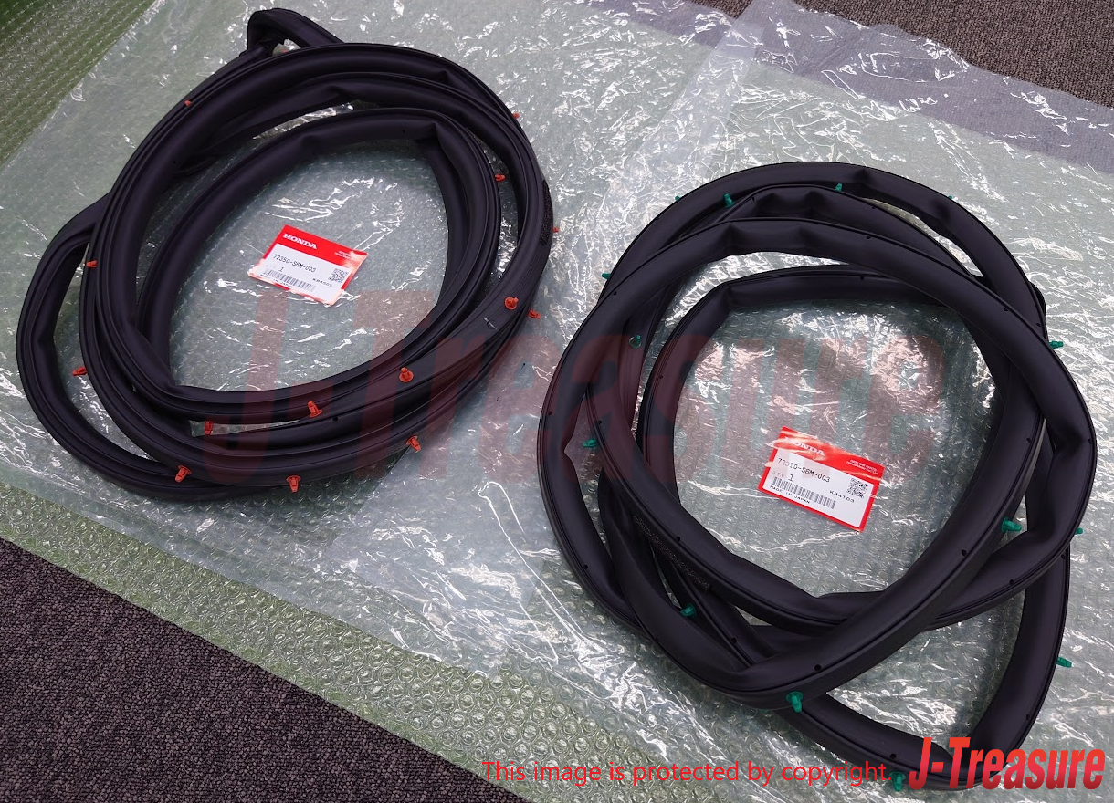 HONDA INTEGRA ACURA RSX DC5 02-06 Genuine Front Door Weatherstrip RH & LH OEM