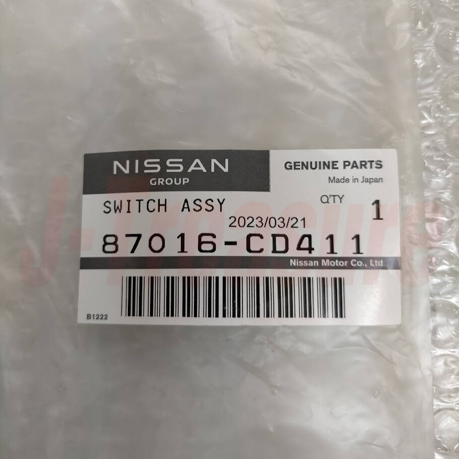NISSAN FAIRLADY Z 350Z Z33 Genuine Switch Assy Front Power Seat 87016-CD411 OEM