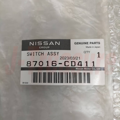 NISSAN FAIRLADY Z 350Z Z33 Genuine Switch Assy Front Power Seat 87016-CD411 OEM