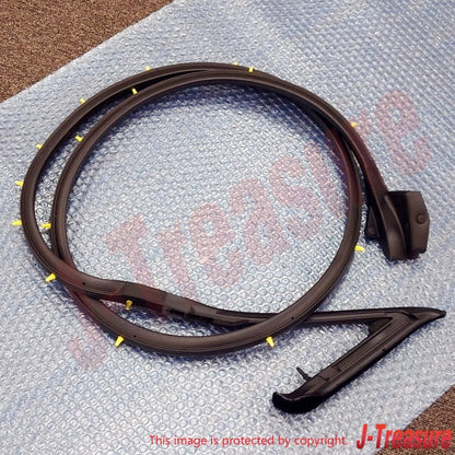 NISSAN 240SX SILVIA S13 89-94 Genuine Door Weatherstrip Seal Right Left Set OEM
