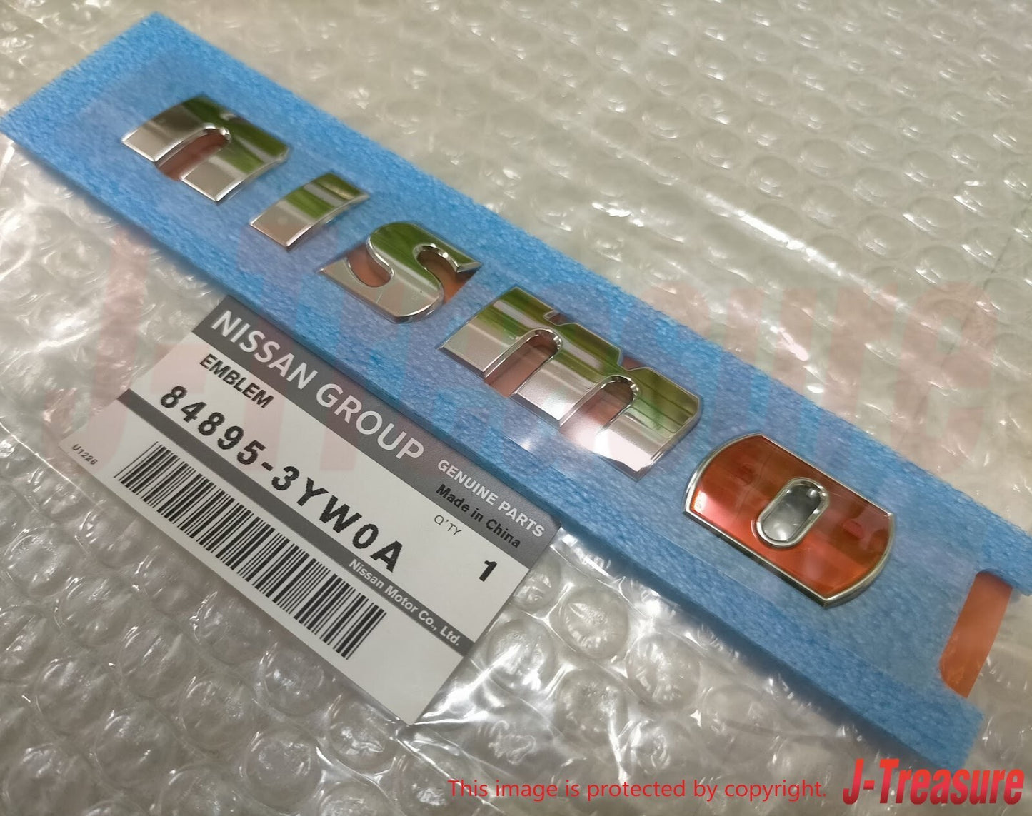NISSAN GT-R NISMO R35 2009-2022 Genuine nismo Rear Emblem H4895-3YW0A OEM