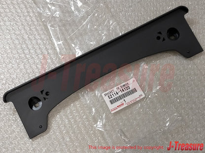 TOYOTA SUPRA JZA80 Genuine Front Bumper Licence Holder Plate 52114-14120 OEM