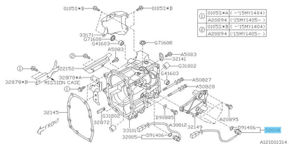 SUBARU WRX STI VAF 15-20 Genuine Neutral Safety Switch Assy 32008AA231 OEM