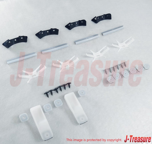 TOYOTA COROLLA LEVIN/TRUENO AE86 Genuine Windshield Moulding Clip Set OEM