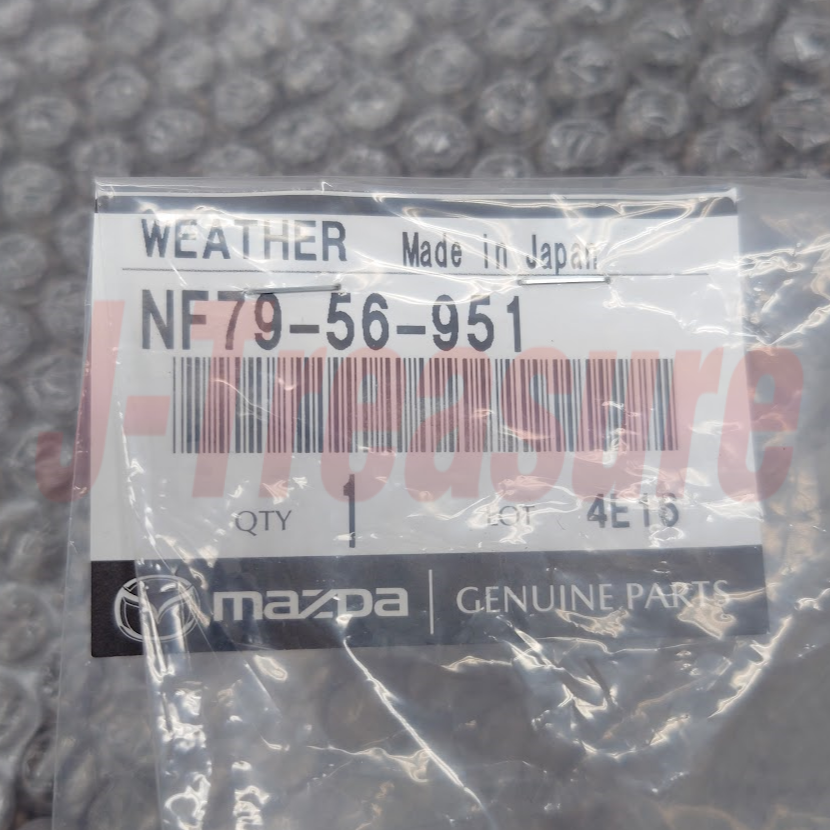 MAZDA MX-5 MIATA NC 2006-2015 Genuine Trunk Lid Weather Strip NF79-56-951 OEM
