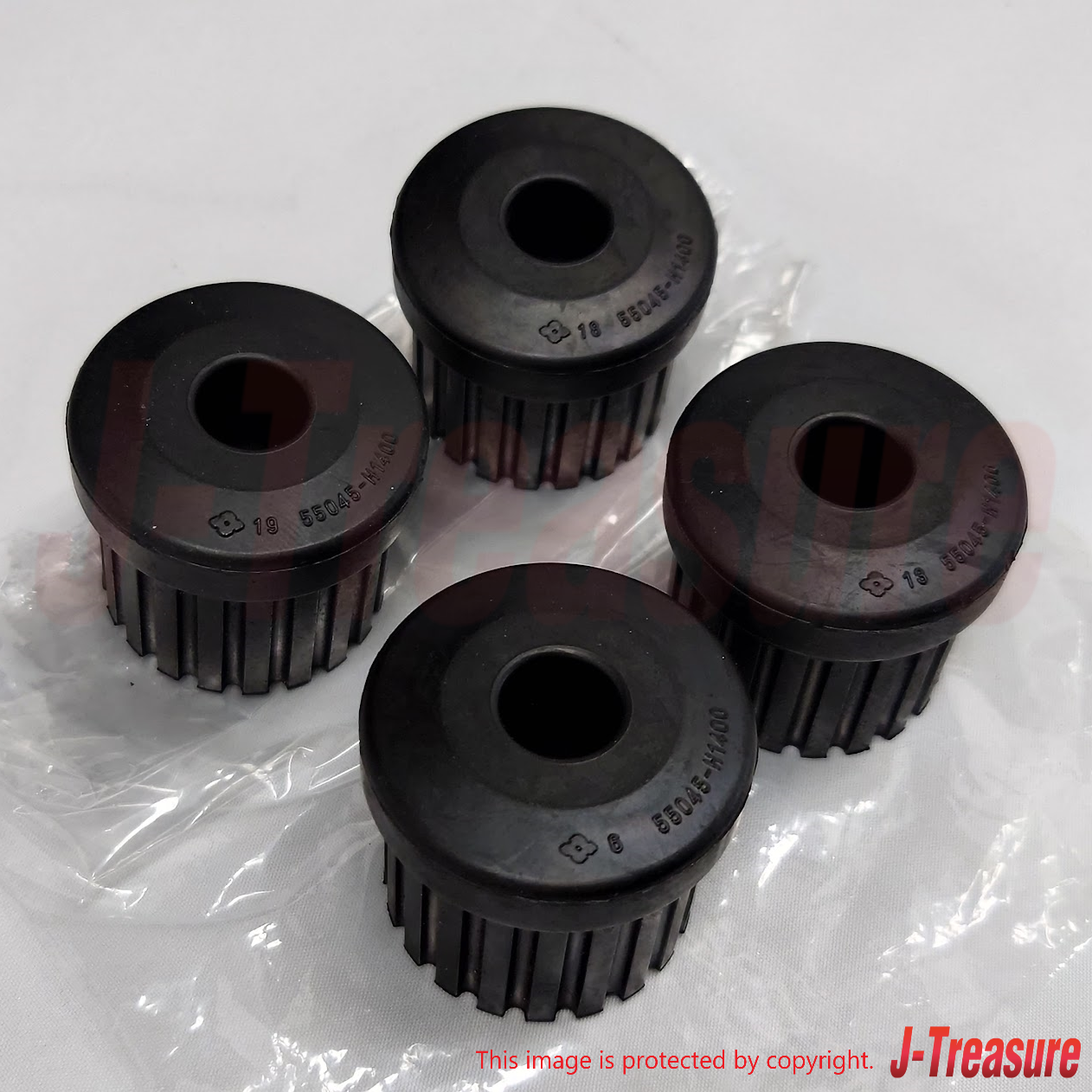 NISSAN SUNY TRUCK B120 75-94 Genuine Rear Spring Bush 55045-H1400 x4 Set OEM
