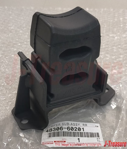 TOYOTA 4RUNNER GX470 Genuine Rear Axle Bump Stop Cushion Right 48306-60201 OEM