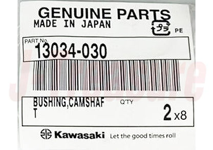 KAWASAKI GPz ZX1100A '83-84 Genuine Camshaft Bushing 13034-030 x16 Set OEM