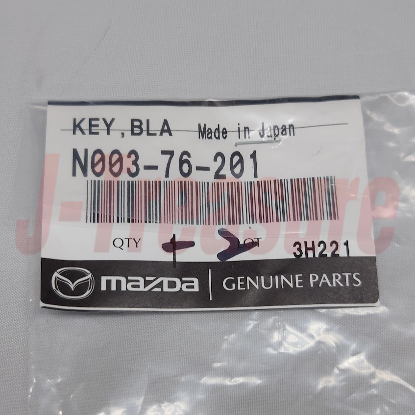 MAZDA ROADSTER MIATA NA6CE NA8C 89-98 Genuine Primary Blank Key N003-76-201 OEM