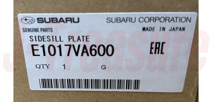 SUBARU WRX STI VA Genuine Side Sill Plate Front x4 & Rear x2 set E1017VA600 OEM