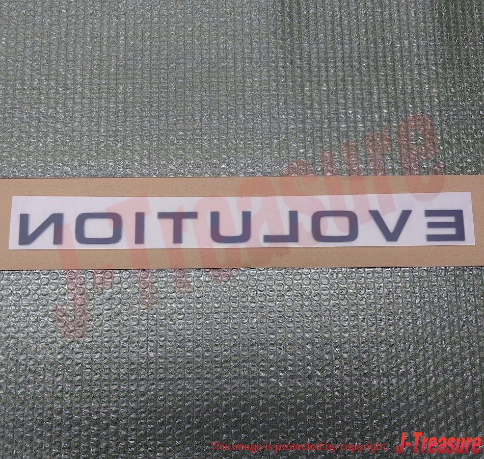 MITSUBISHI PAJERO V55W 1997 Genuine Front Door Evolution Mark Decal MR361642 OEM