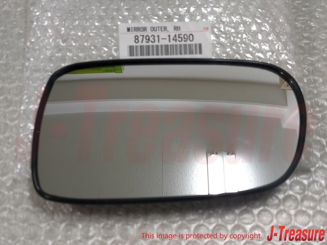 TOYOTA SUPRA JZA80 Genuine Side View Door Mirror Glass Right Side 8793114590 OEM