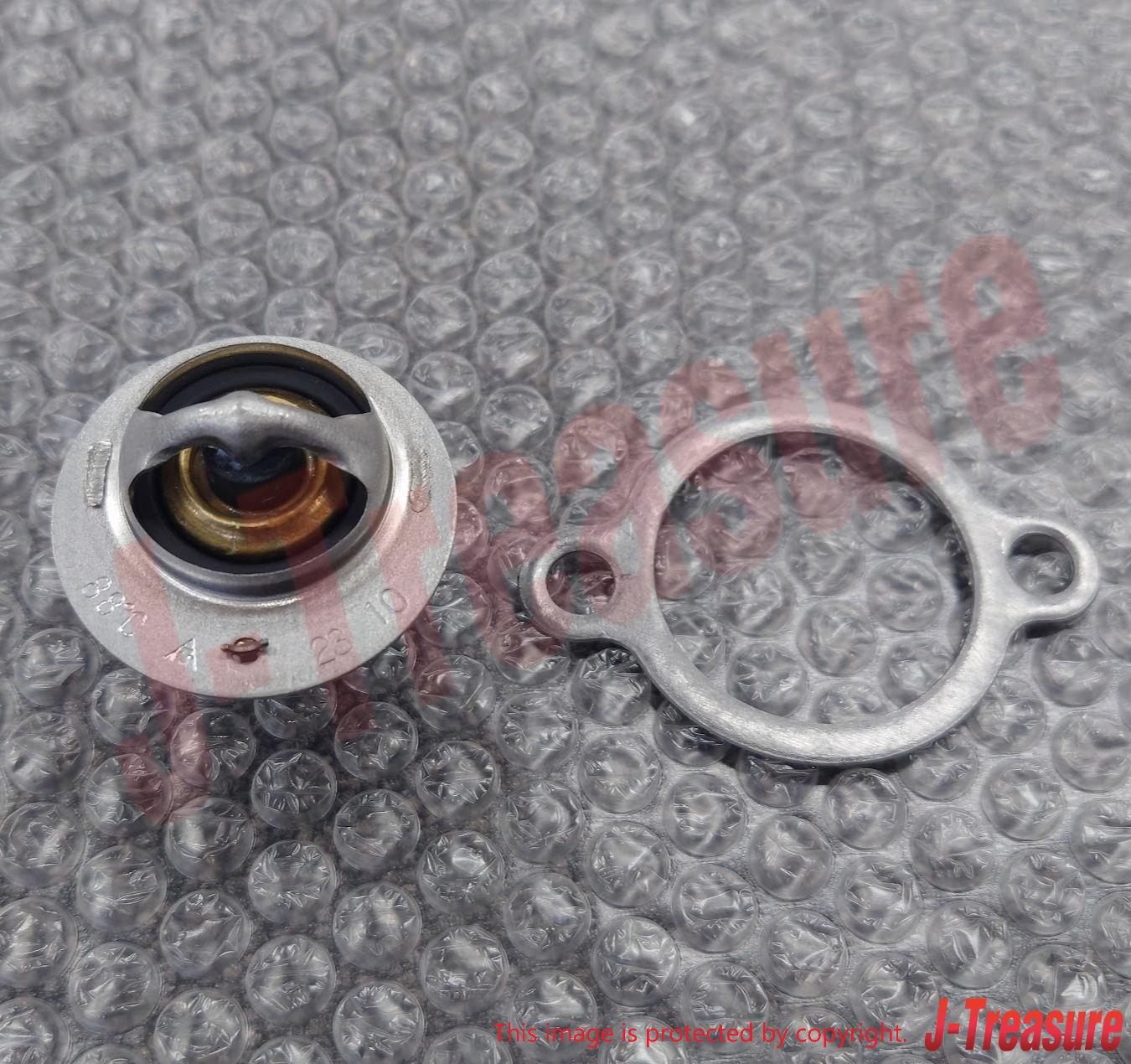 MITSUBISHI MINICAB U14# Genuine 3G81 Engine Coolant Thermostat & Gasket Set OEM