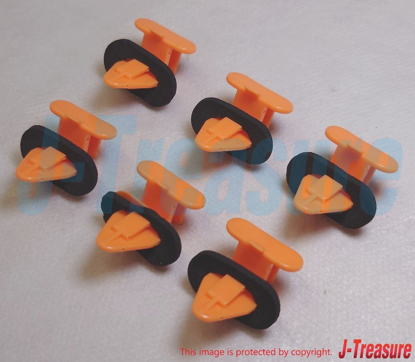 HONDA CR-X EF7 EF8 88-91 Genuine Quarter Garnish Clip 91509-SH2-003 x6 set OEM