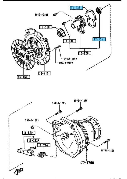 MAZDA MX-5 MIATA NA NB 1990-2005 Genuine MT Front Cover Gasket & Oil Seal Set