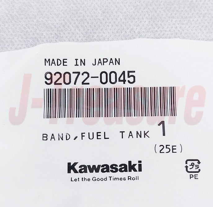 KAWASAKI KX250F 2006-2019 Genuine FUEL TANK BAND 92072-0045 OEM