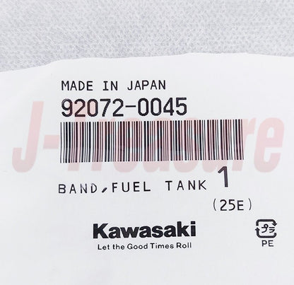KAWASAKI KX250F 2006-2019 Genuine FUEL TANK BAND 92072-0045 OEM