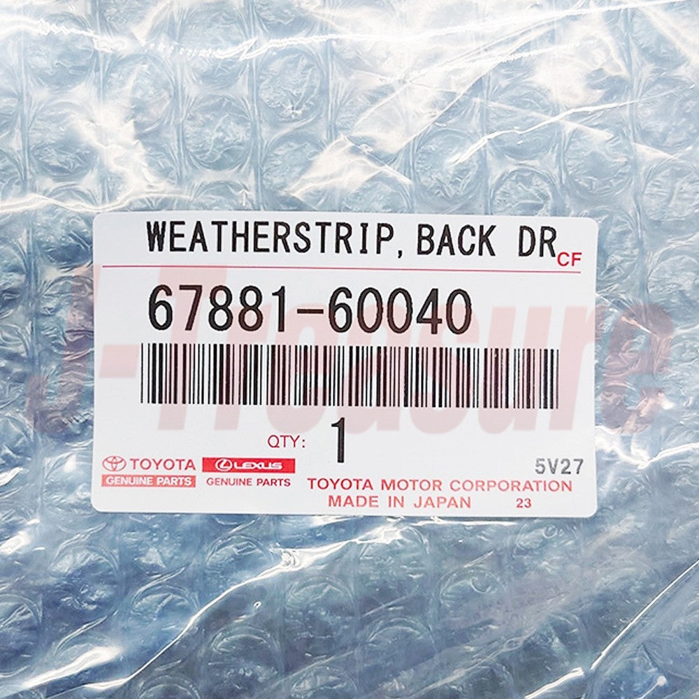 TOYOTA LAND CRUISER BJ75 HZJ75 '85-99 Genuine Back Door Weatherstrip RH & LH Set
