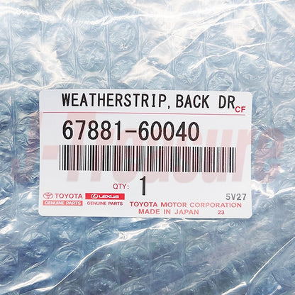TOYOTA LAND CRUISER BJ75 HZJ75 '85-99 Genuine Back Door Weatherstrip RH & LH Set