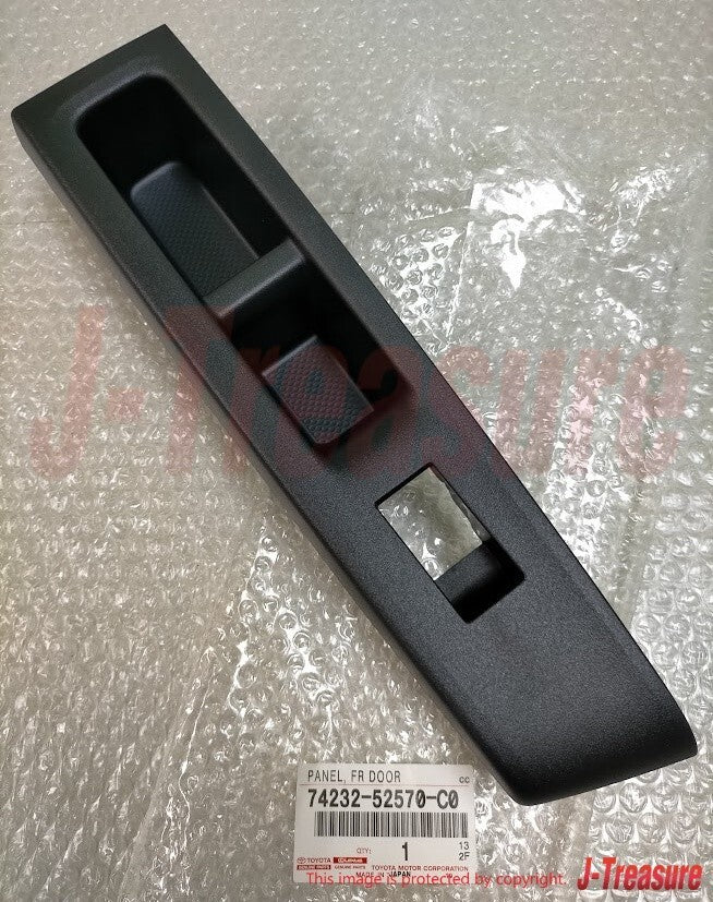 TOYOTA VITZ 2010-2014 RHD Genuine Front Armrest Upper Panel Right & Left Set OEM