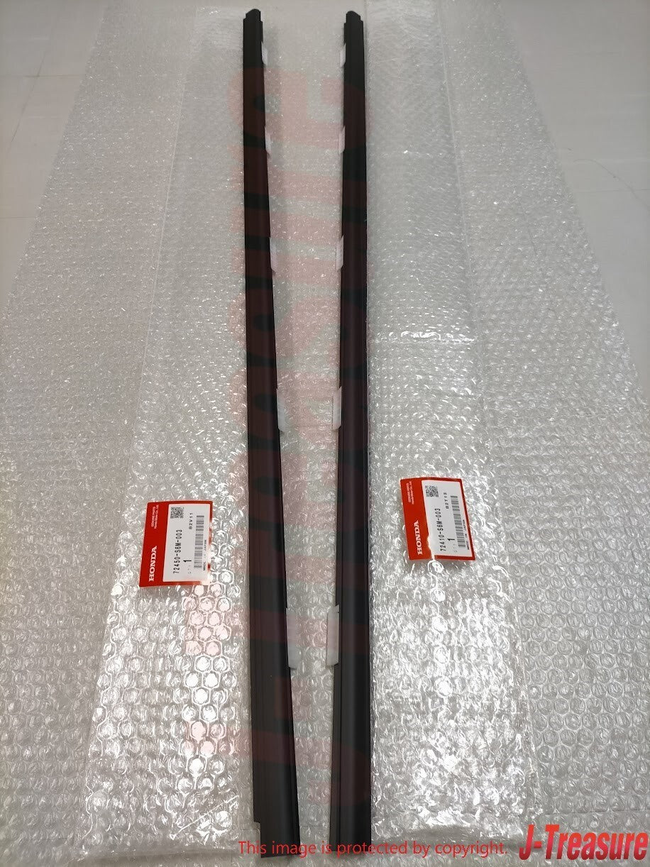 HONDA INTEGRA ACURA RSX DC5 02-06 Genuine Door Window Belt Molding RH LH Set OEM