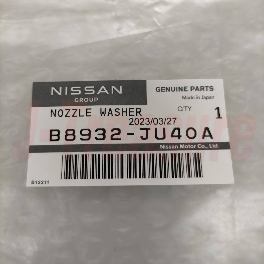 NISSAN INFINITI G37 V36 '10-13 Genuine Windshield Washer Tube B8932-JU40A OEM