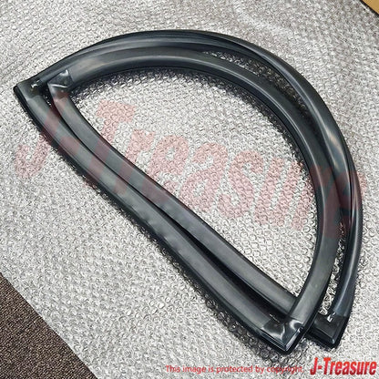 TOYOTA LAND CRUISER BJ70 Genuine Back Door Glass Weatherstrip RH & LH Set OEM