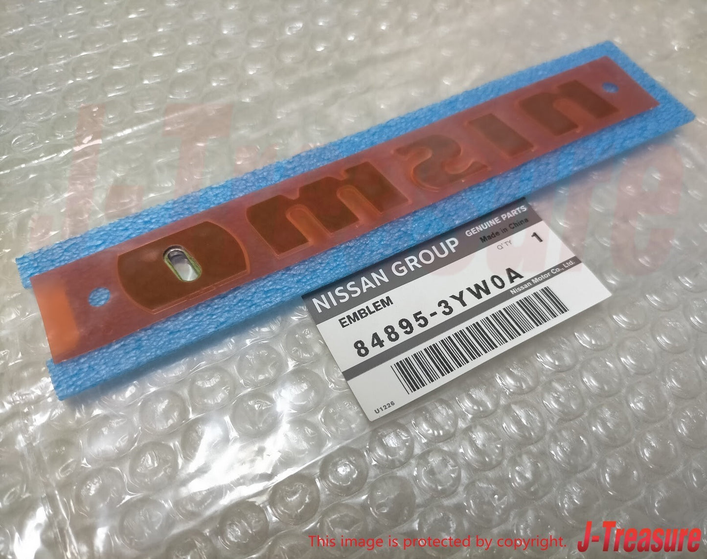 NISSAN GT-R NISMO R35 2009-2022 Genuine nismo Rear Emblem H4895-3YW0A OEM