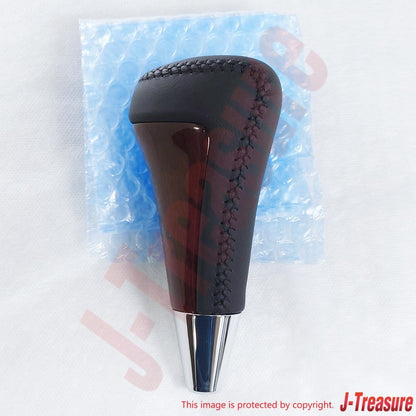 LEXUS LX570 URJ201 13-15 Genuine Shift Lever Knob "Black & Brown" 33504-60380-C1
