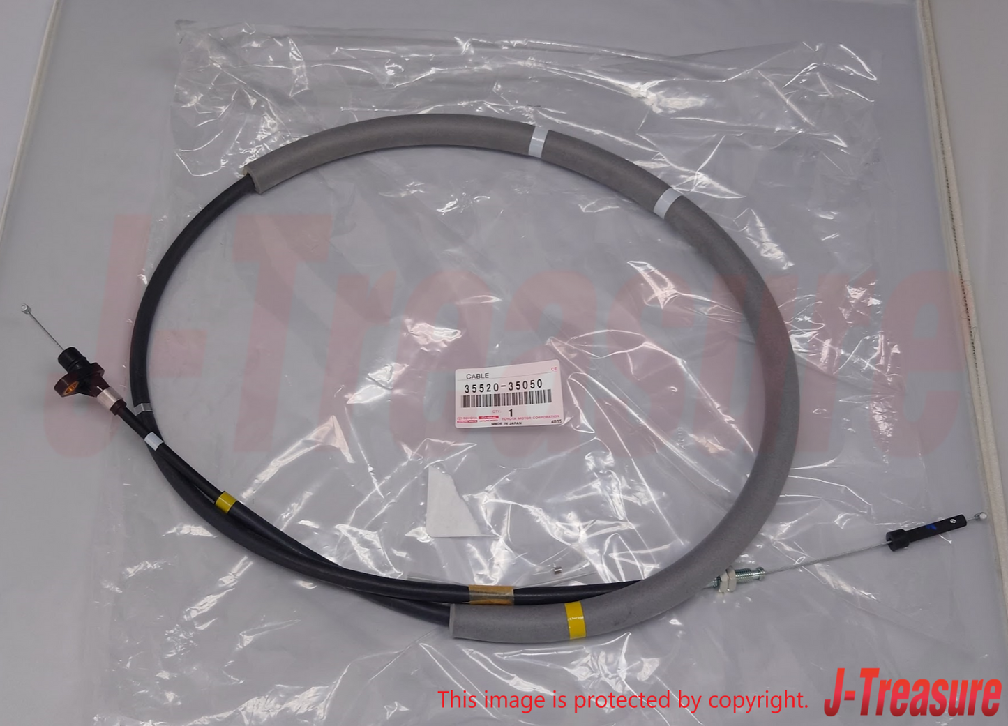 TOYOTA 4RUNNER PICKUP VZN 1987-1995 Genuine Throttle Cable Assy 35520-35050 OEM