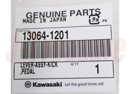 KAWASAKI KX500 1998-2004 Genuine Kick Pedal Lever Assy 13064-1201 OEM