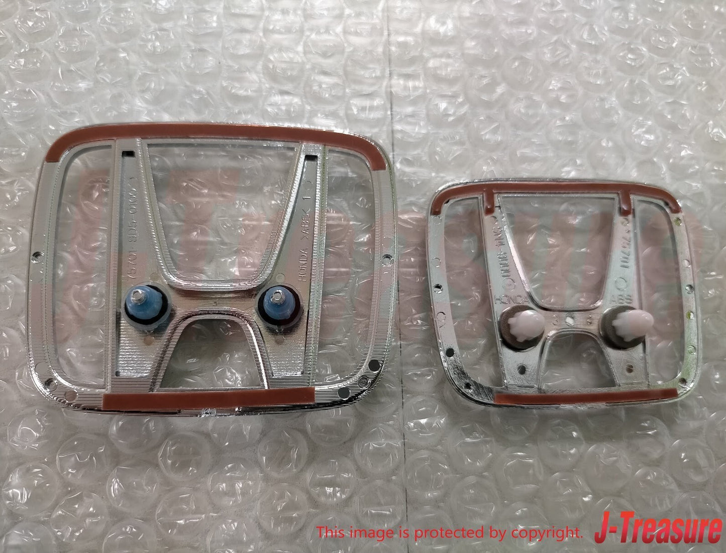 HONDA PRELUDE BB# 1997-2001 Genuine Center Emblem "H" Front & Rear Set OEM