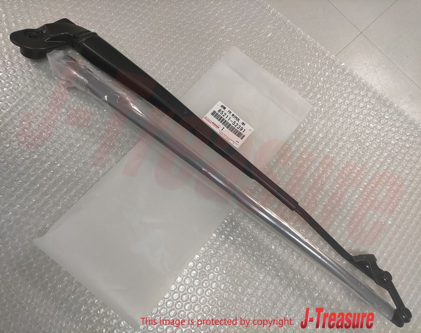 TOYOTA YARIS VITZ NCP130 NCP131 Genuine Front Wiper Arm 85211-52391 RHD OEM