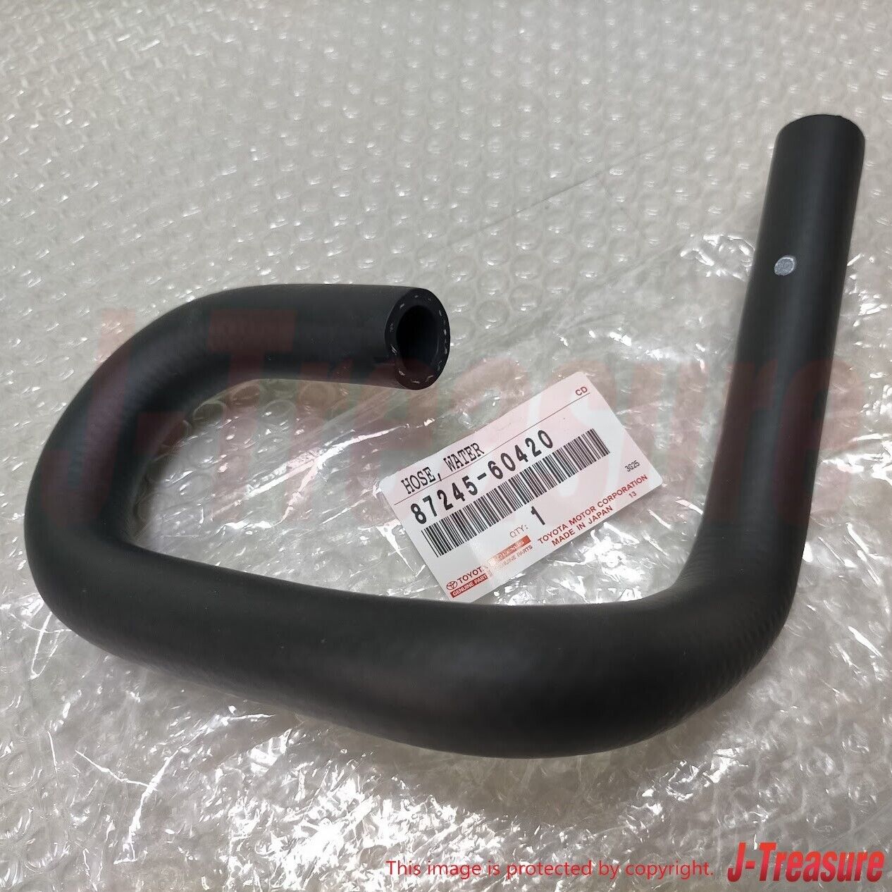 TOYOTA LAND CRUISER FZJ80 Genuine Heater Water Inlet Pipe Hose A 87245-60420 OEM