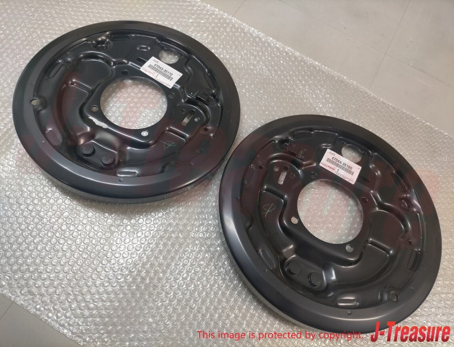 TOYOTA TACOMA RZN VZN 95-03 Genuine Brake Backing Plate Rear RH & LH Set OEM